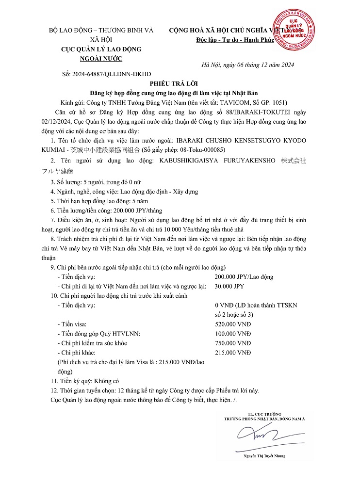 TTS  NHẬT BẢN - CẦN TUYỂN 5 NAM XÂY DỰNG NHẬT BẢN